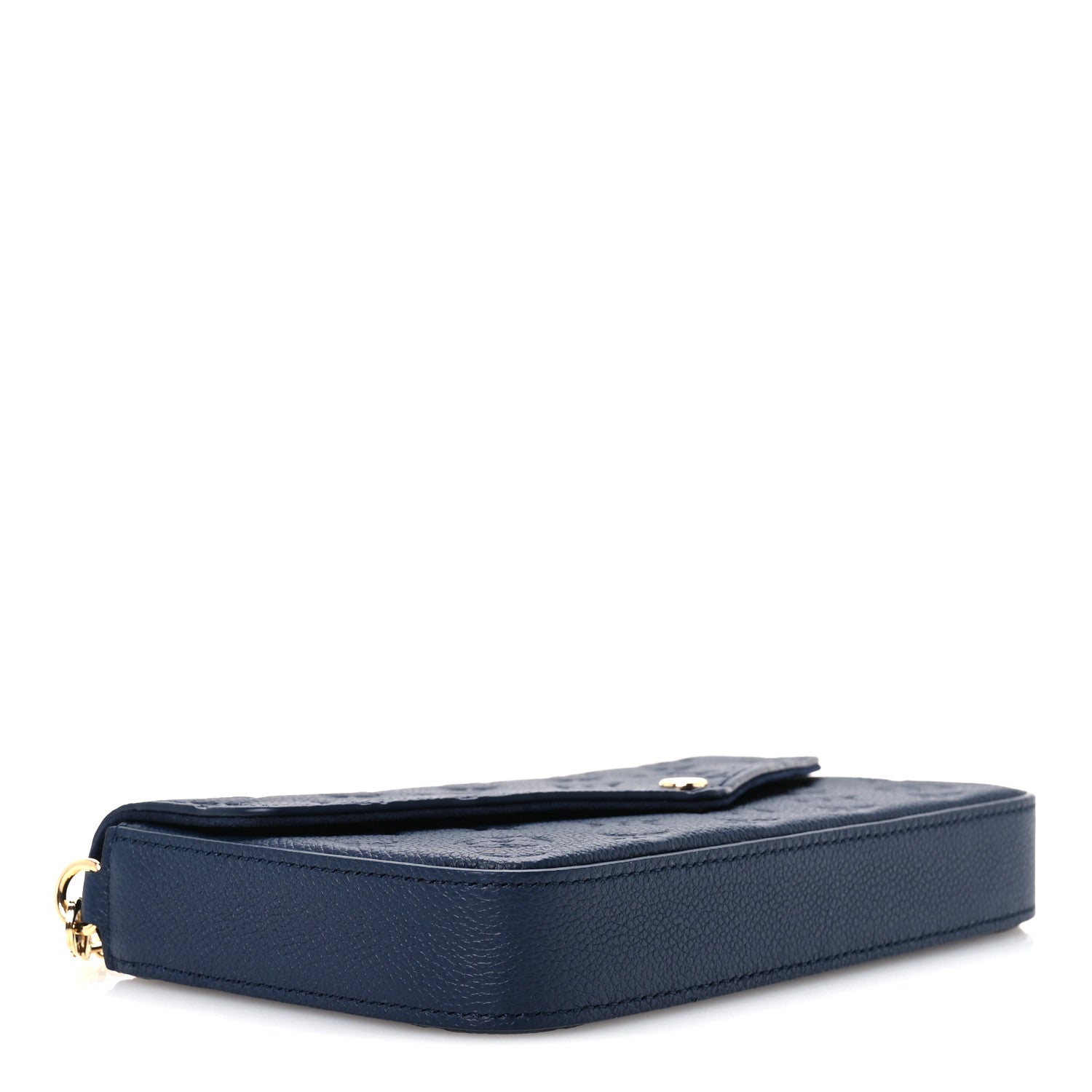Louis Vuitton Empreinte Pochette Felicie Chain Wallet Navy 5 of 10