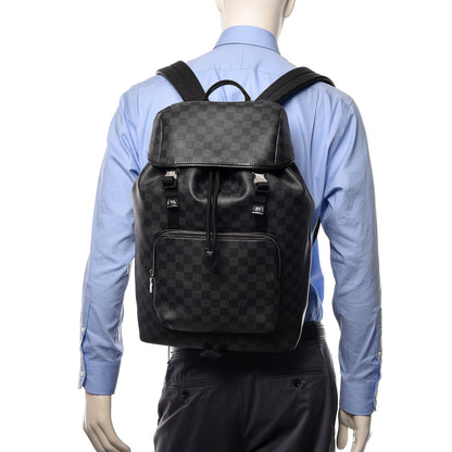 Louis Vuitton Damier Graphite Zack Backpack 2 of 12