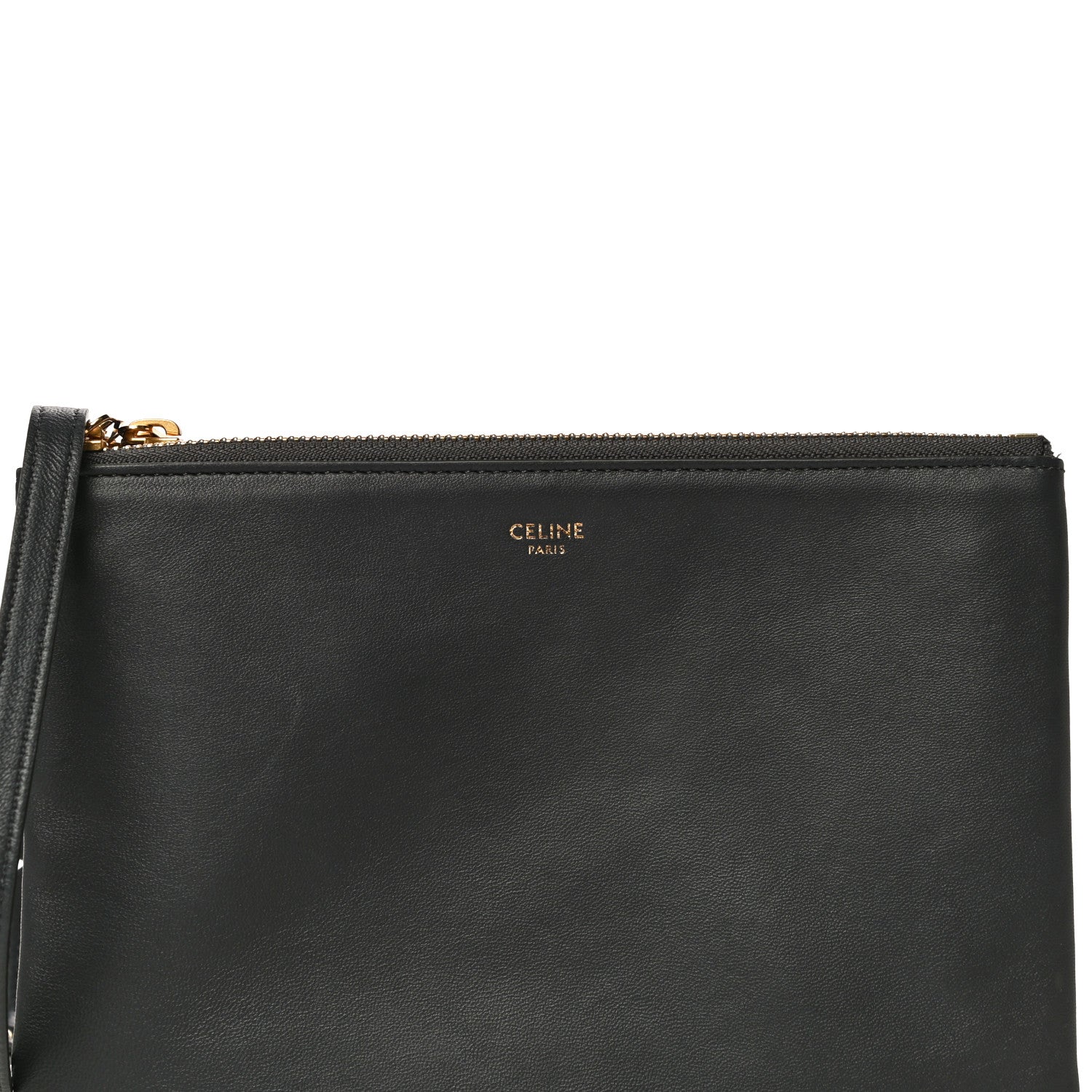 Celine Lambskin Small Trio Crossbody Bag Medium Grey 9 of 14