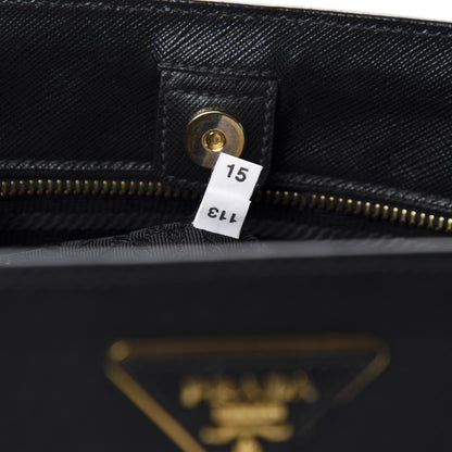 Prada Saffiano Lux Medium Tote Black 11 of 12