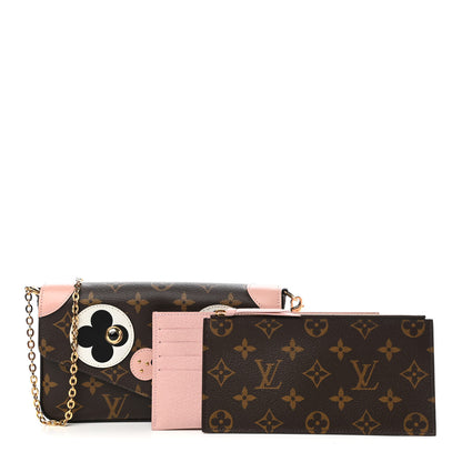 Louis Vuitton Monogram Valentine Dog Pochette Felicie Chain Wallet 3 of 11