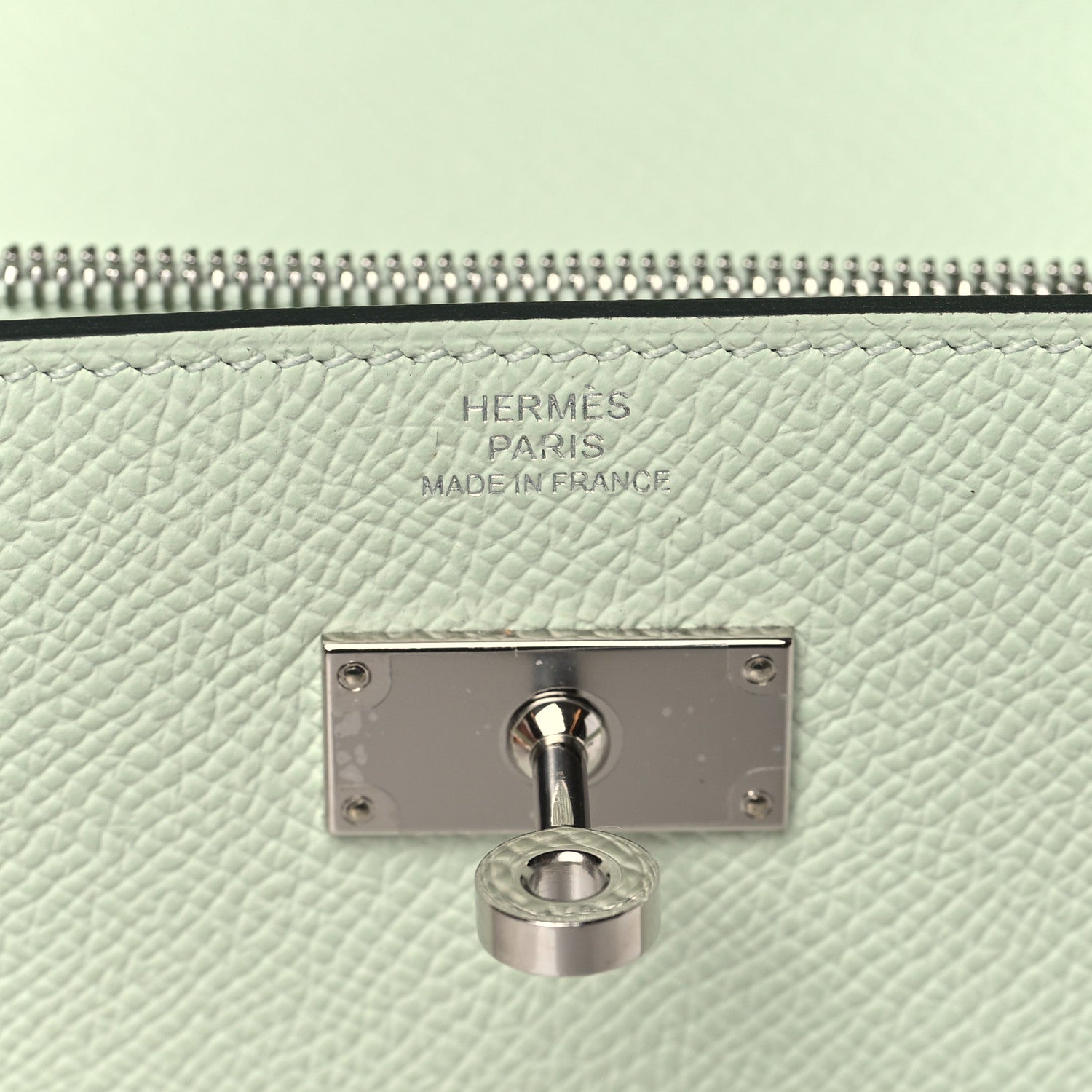 Hermes Epsom Kelly Wallet To Go Vert Fizz 6 of 9