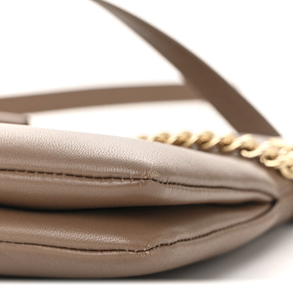 Chloe Supple Lambskin Small Faye Soft Zippered Shoulder Bag Neutral 18 of 19
