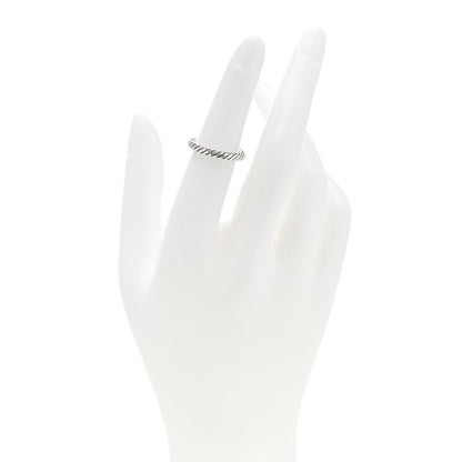 David Yurman Sterling Silver Stackable Cable Ring 49 5 2 of 4