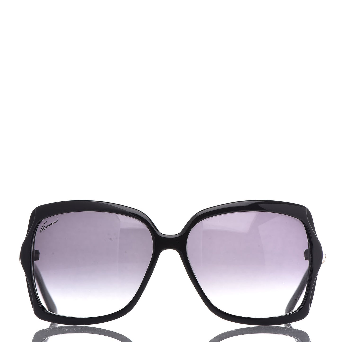 Oversized Bamboo Sunglasses 3131/S Black