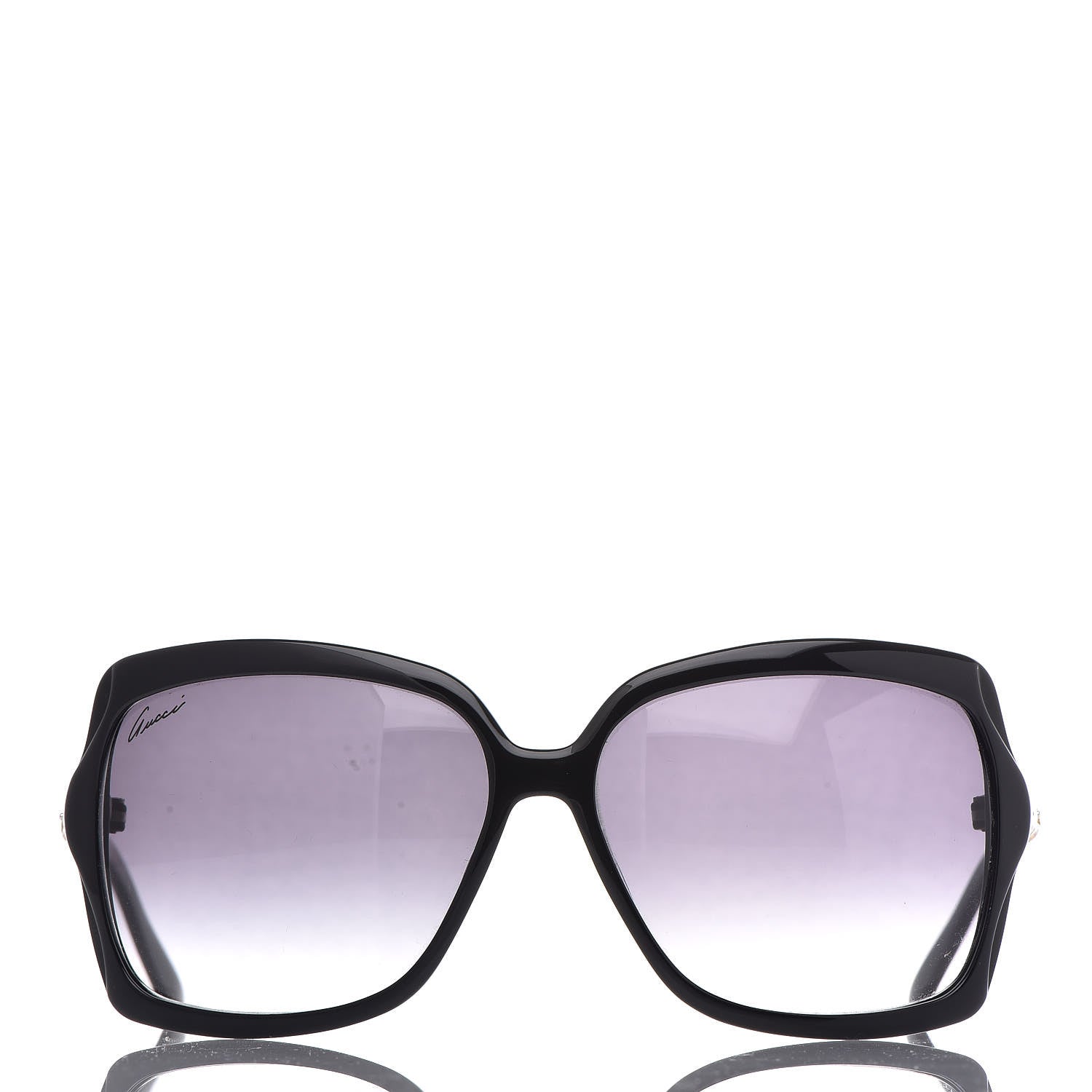Gucci Oversized Bamboo Sunglasses 3131/S Black 2 of 8