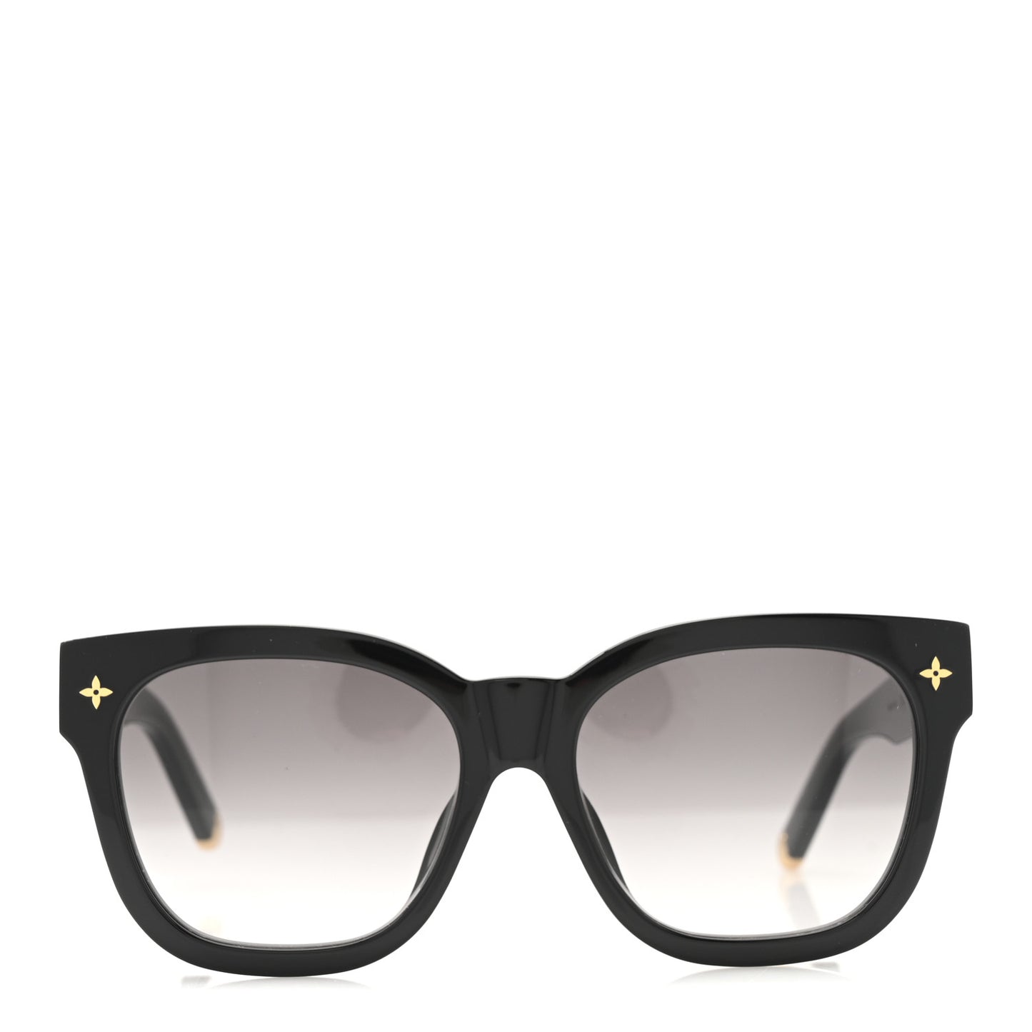 Acetate My Monogram Square Sunglasses Z1523E Black