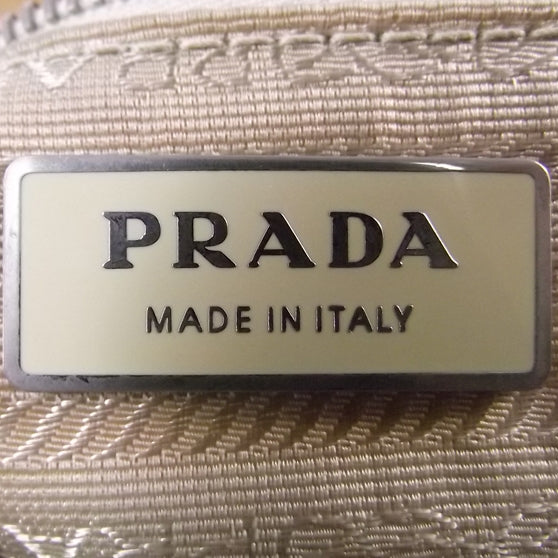 Prada Leather Semitracolla Shoulder Bag Tan 7 of 8