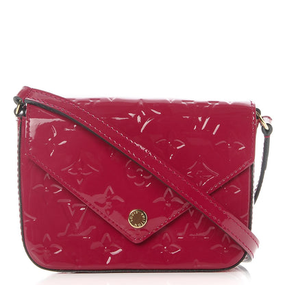 Louis Vuitton Vernis Mini Sac Lucie Rose Indien 1 of 7