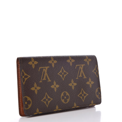 Louis Vuitton Monogram Simple Checkbook Holder Wallet Cover 3 of 7