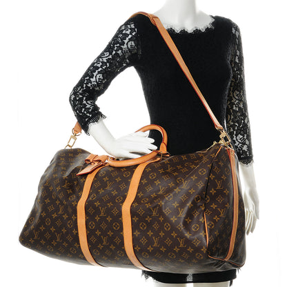 Louis Vuitton Monogram Keepall Bandouliere 60 2 of 8