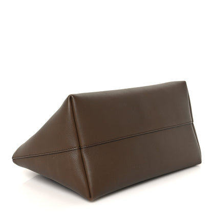The Row Nappa Terrasse Bauletto Bag Tawny Brown 3 of 8