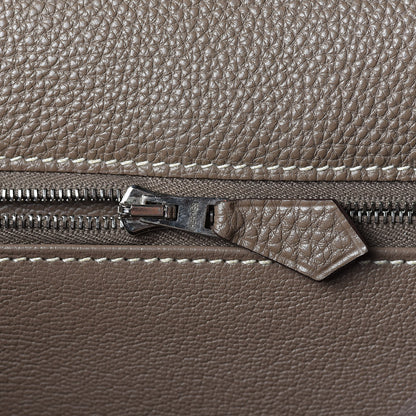 Hermes Togo Kelly Retourne 35 Etoupe 16 of 36