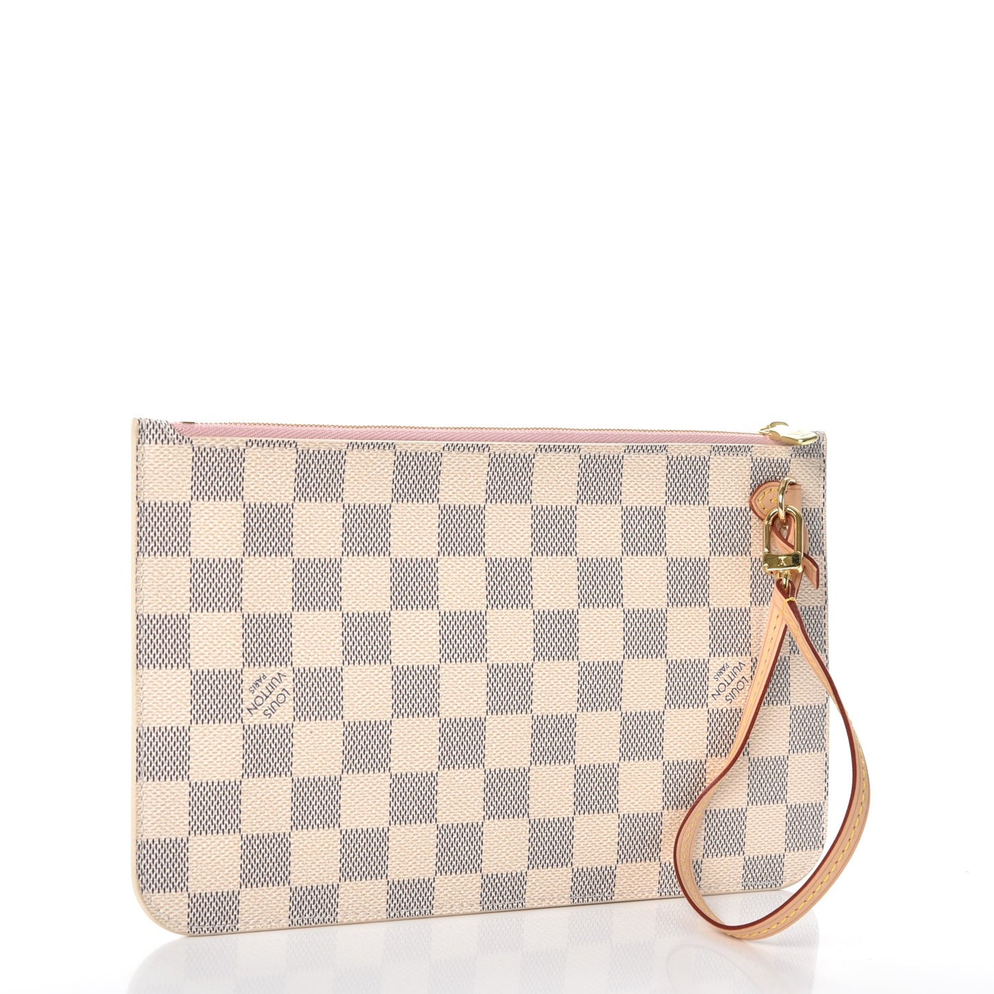 Damier Azur Neverfull MM GM Pochette Rose Ballerine
