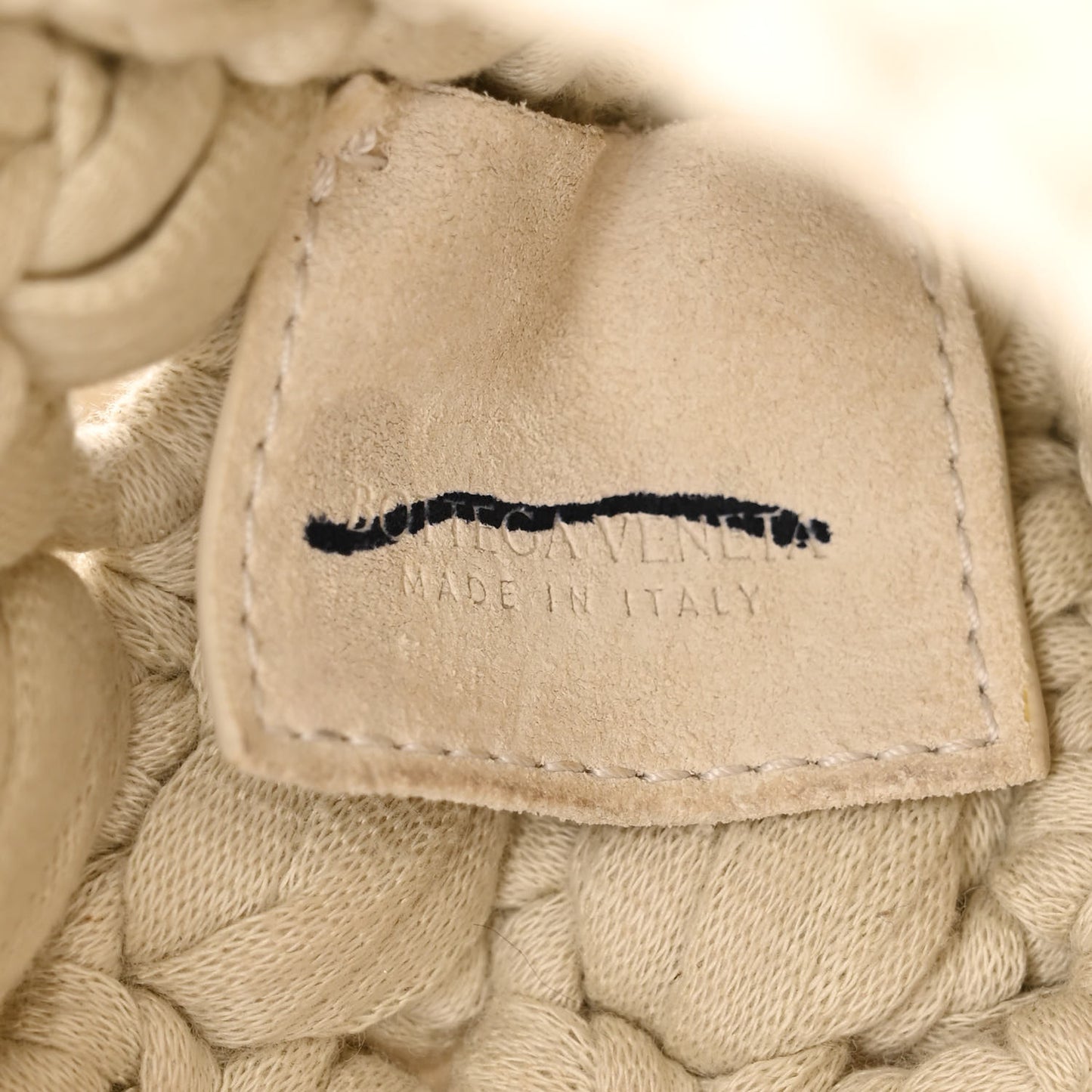 Jersey Crochet Shoulder Bag Plaster