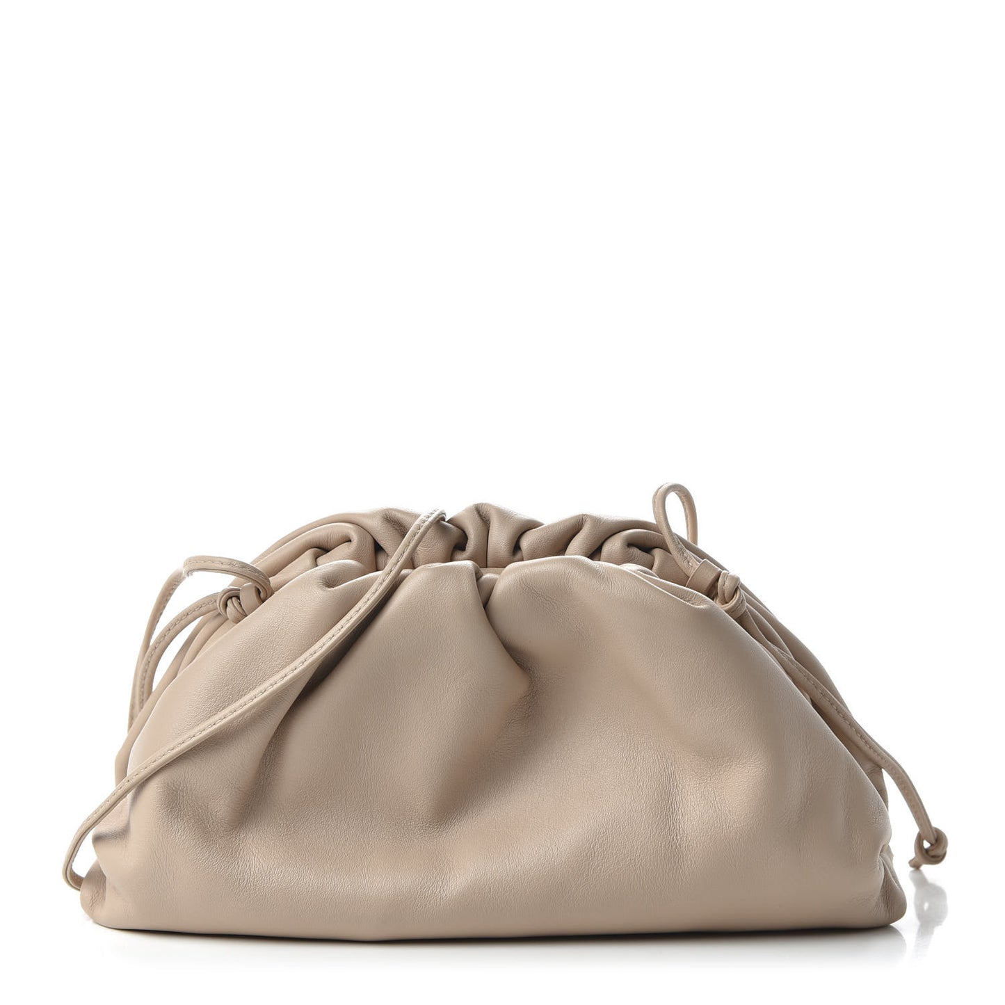 Butter Calfskin The Mini Pouch Almond