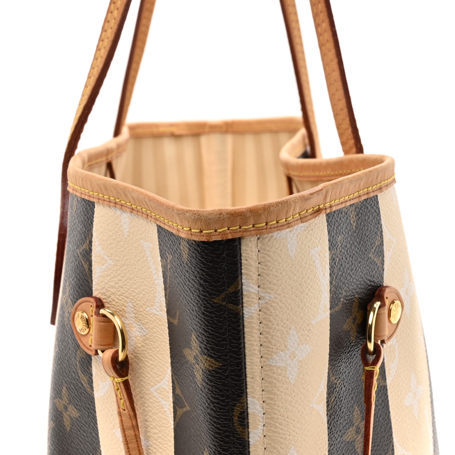 Louis Vuitton Monogram Rayures Neverfull MM 16 of 21