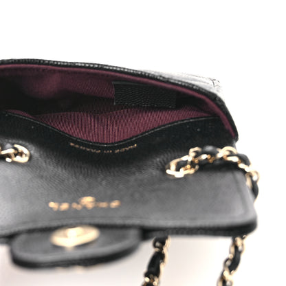 Chanel Caviar Quilted Mini Chain Belt Bag Black 5 of 14