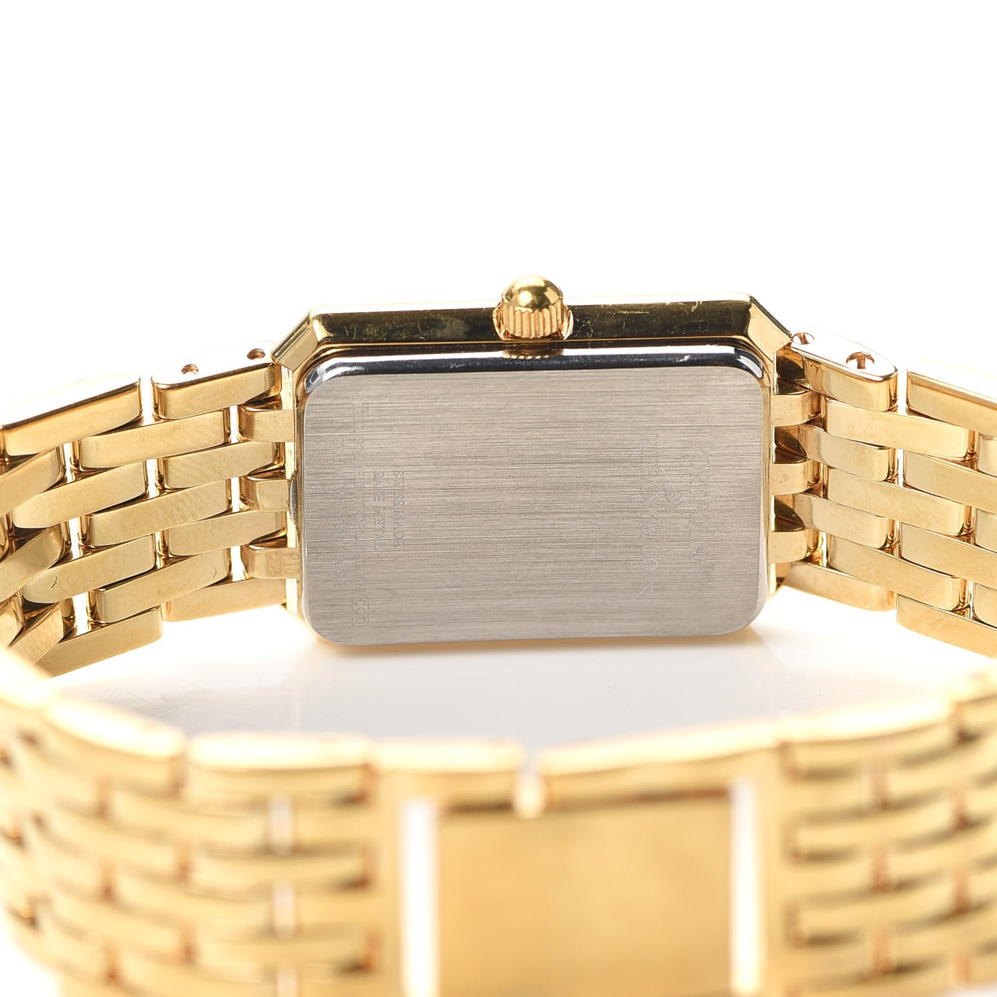 Stainless Steel 19mm Portfolio Quartz Watch Gold
