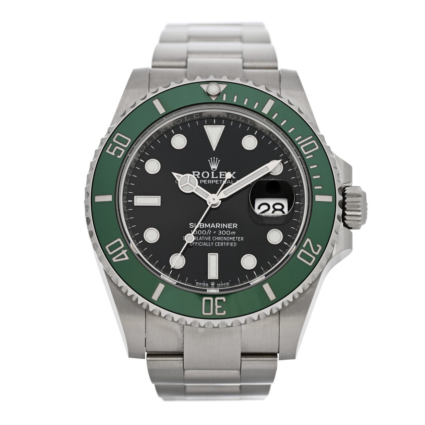Stainless Steel 41mm Oyster Perpetual Submariner Date Starbucks Watch Black 126610LV