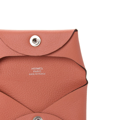 Hermes Evercolor Bastia Coin Purse Flamingo 6 of 8