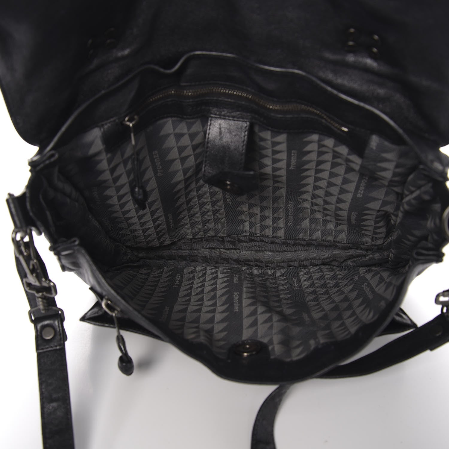 Proenza Schouler Lambskin Medium PS1 Satchel Black 6 of 20