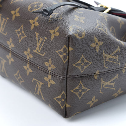 Louis Vuitton Monogram BB Montsouris NM Backpack Black 6 of 10