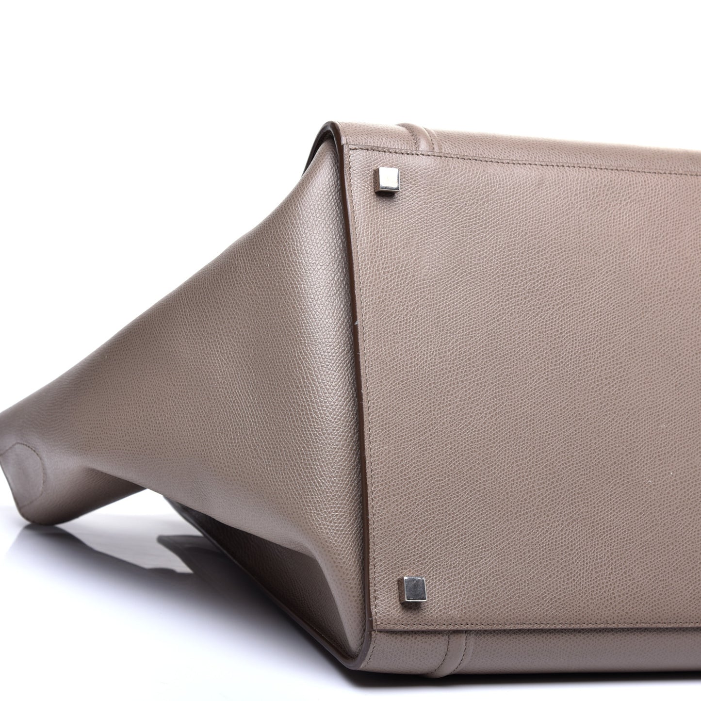 Baby Grained Calfskin Medium Phantom Luggage Taupe