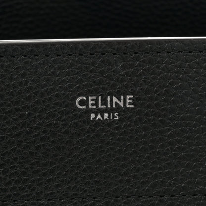 Celine Drummed Calfskin Micro Luggage Black 6 of 12