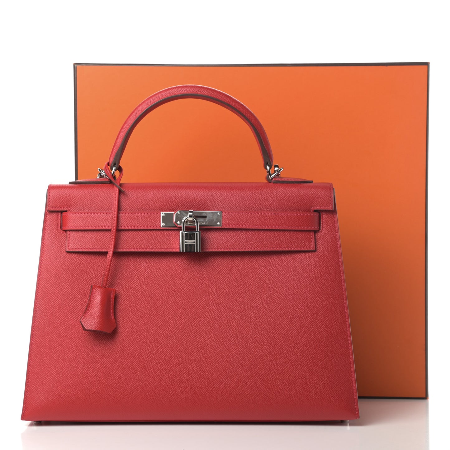 Epsom Kelly Sellier 32 Rouge Casaque