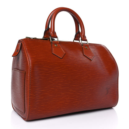 Louis Vuitton Epi Speedy 25 Kenyan Fawn 3 of 8