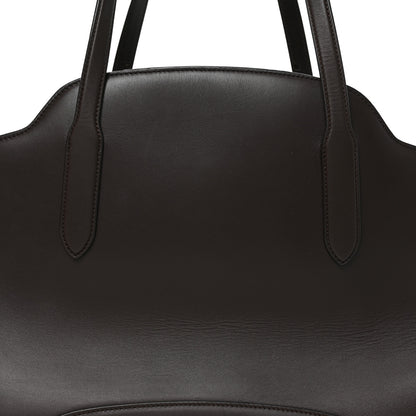 Loro Piana Smooth Calfskin Large Sesia Dark Brown 7 of 9