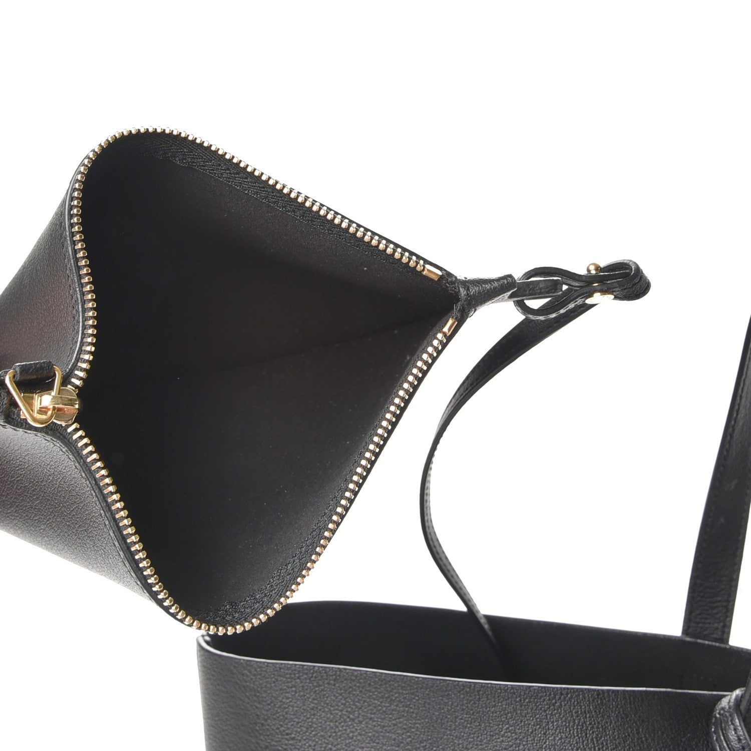 Saint Laurent Calfskin Large Shopping Tote Black 7 of 9