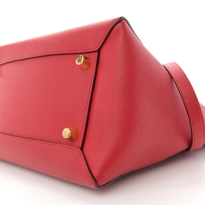 Celine Grained Calfskin Mini Belt Bag Coquelicot 9 of 15