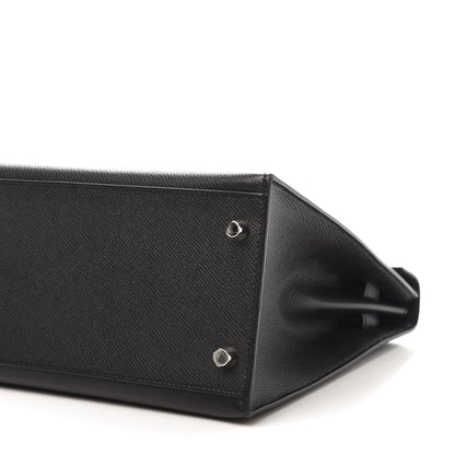 Hermes Epsom Kelly Sellier 32 Black 9 of 15