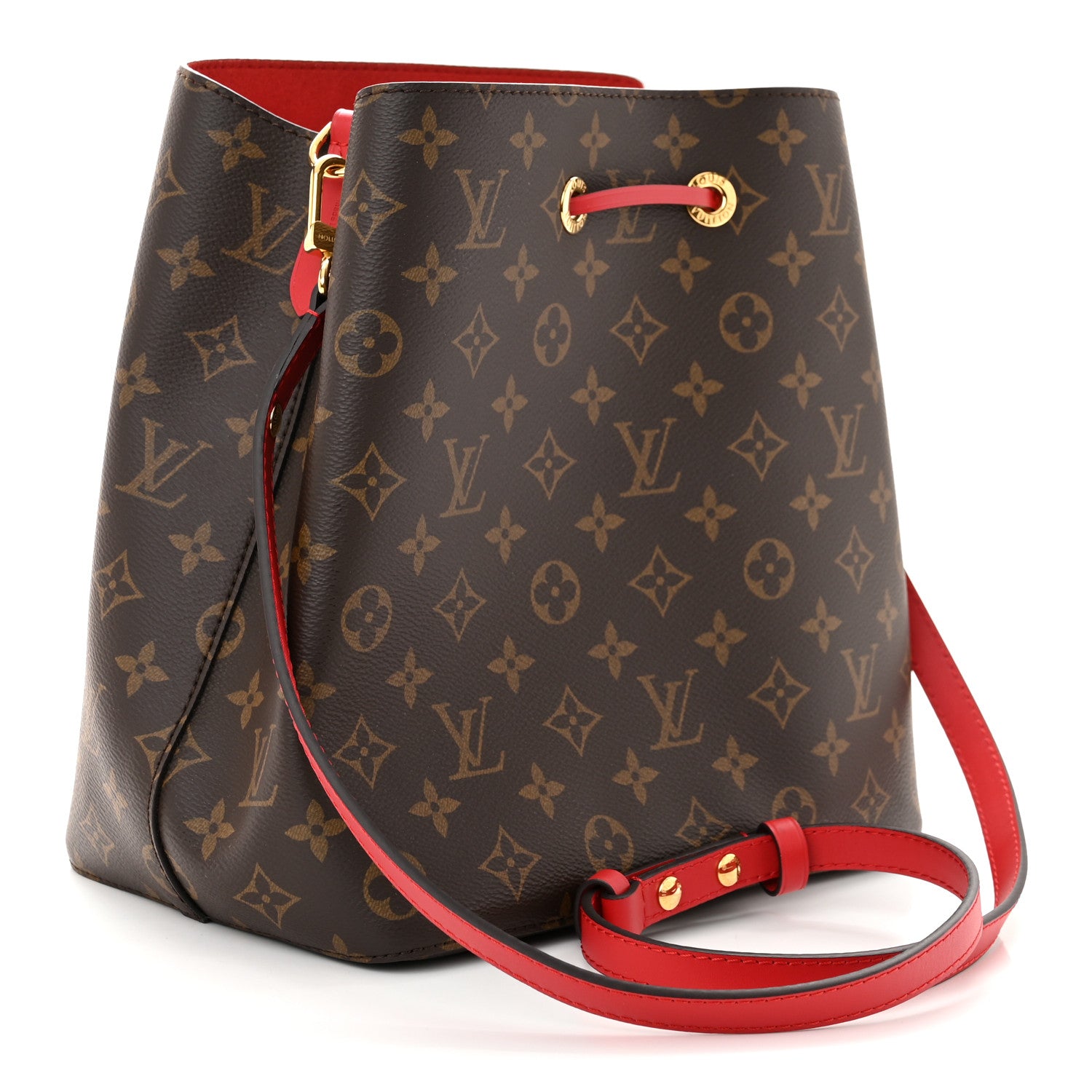 Louis Vuitton LOUIS VUITTON Monogram Neonoe MM Coquelicot 2 of 9