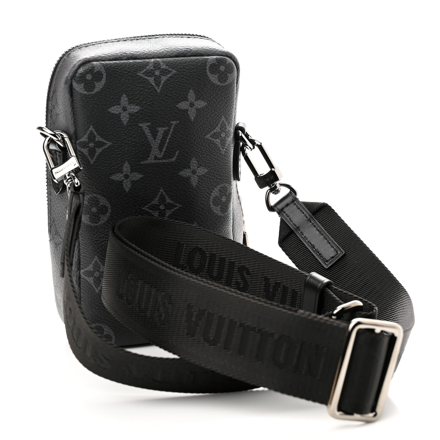 Louis Vuitton Monogram Eclipse Reverse Double Phone Pouch NM 2 of 10
