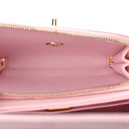Chanel Caviar Quilted Small Business Affinity Flap Light Pink 5 of 12