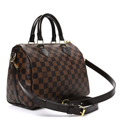Louis Vuitton Damier Ebene Speedy Bandouliere 25 3 of 11