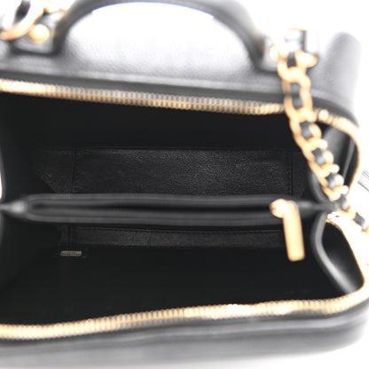 Chanel Caviar Quilted Medium CC Filigree Vanity Case Black 5 of 12