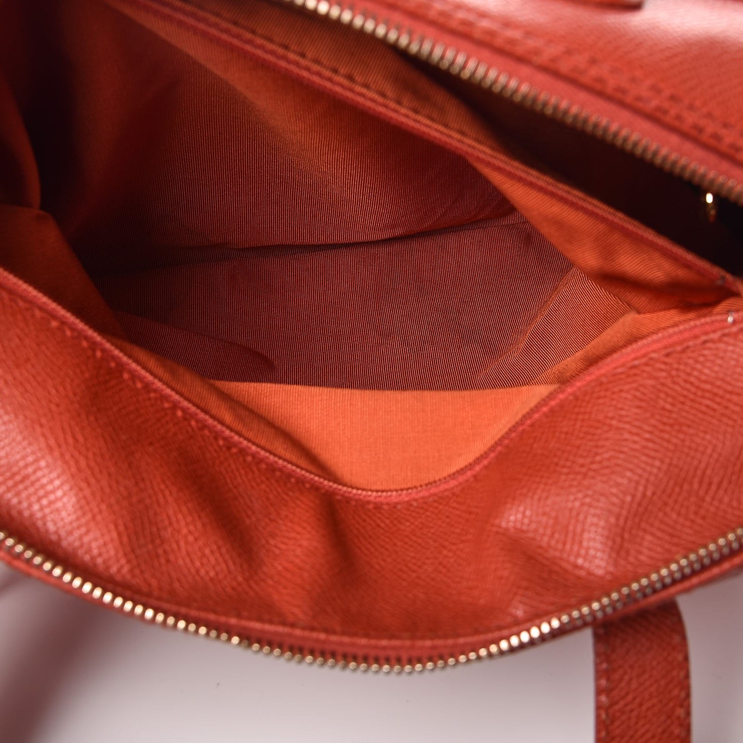 Caviar Zip Top Tote Red