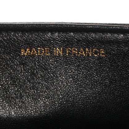 Chanel Lambskin East West Chocolate Bar Flap Black 8 of 9
