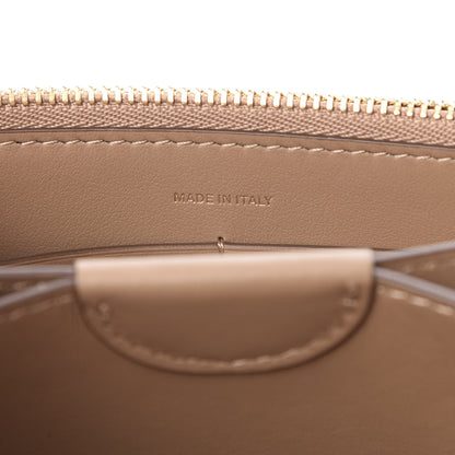 Burberry Calfskin Embossed Monogram Crossbody Light Camel 7 of 13