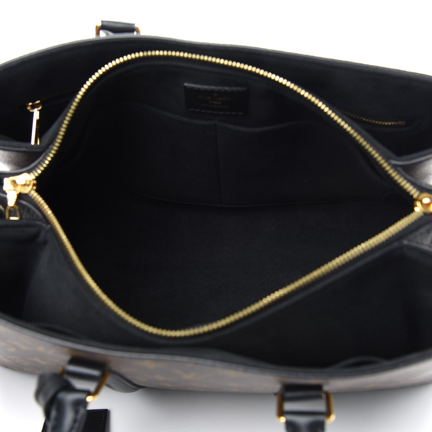 Louis Vuitton Monogram Soufflot MM Black 5 of 9