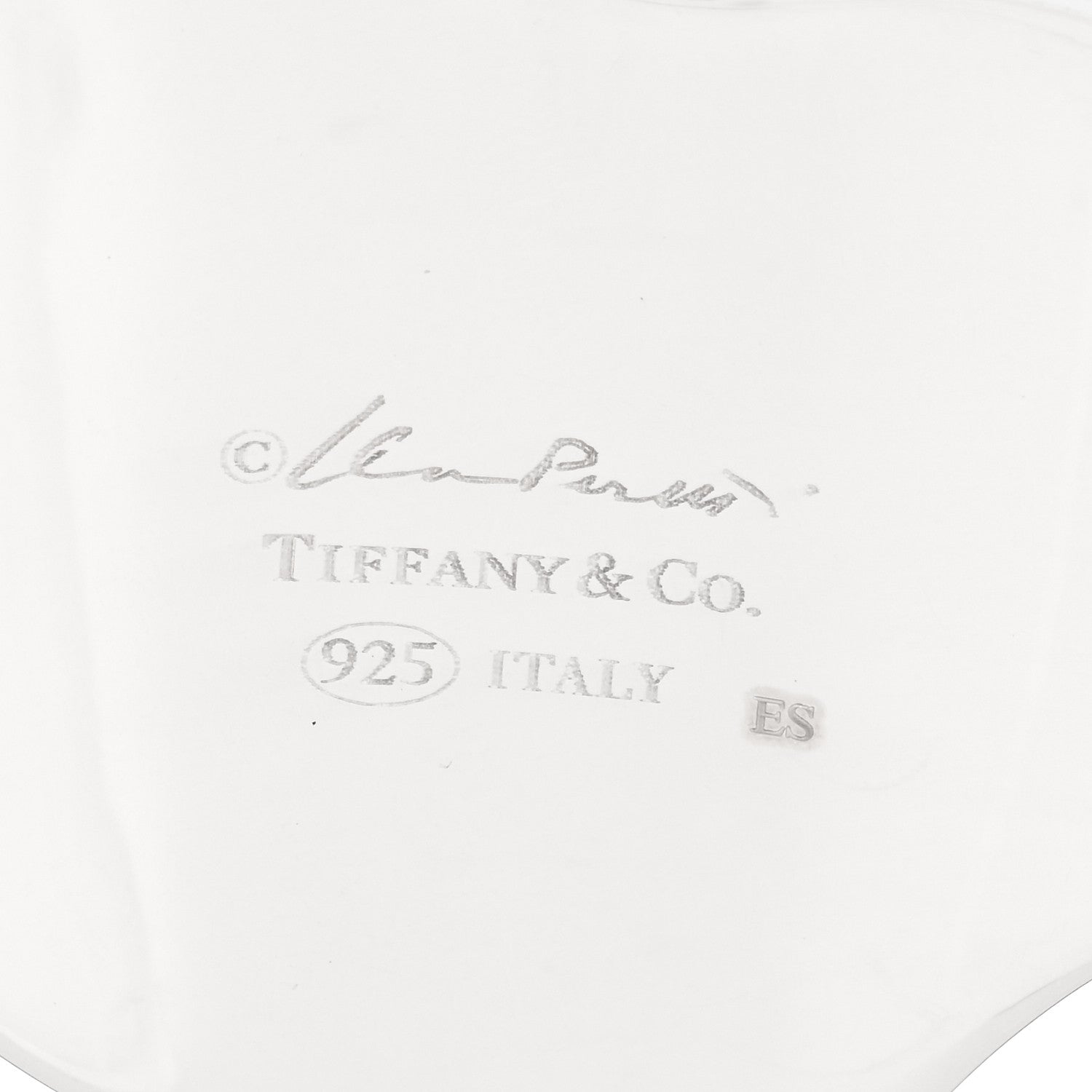 Tiffany Sterling Silver Elsa Peretti Full Heart Cuff Bracelet 3 of 4
