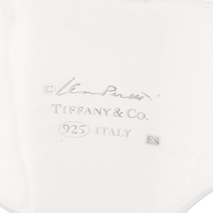 Tiffany Sterling Silver Elsa Peretti Full Heart Cuff Bracelet 3 of 4