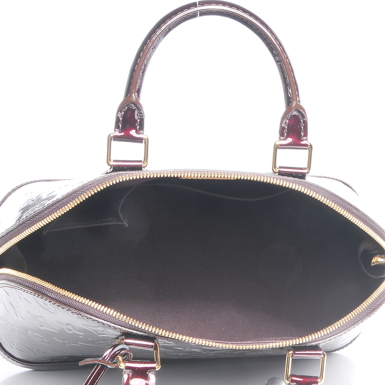 Louis Vuitton Vernis Alma PM Amarante 6 of 7