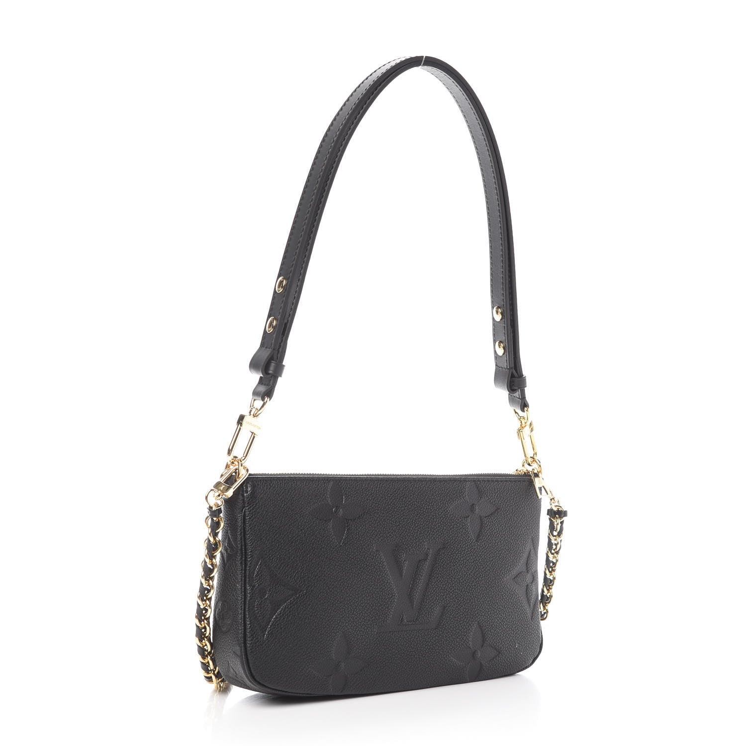 Louis Vuitton Empreinte Monogram Giant Multi Pochette Accessories Black 3 of 9