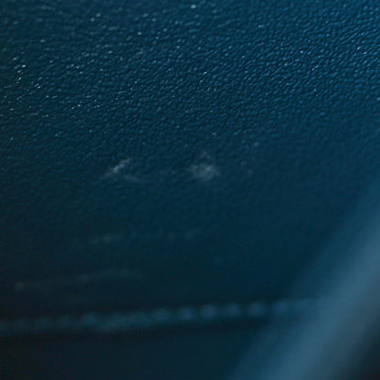 Chanel Pearly Caviar Quilted Medium Double Flap Blue 6 of 11