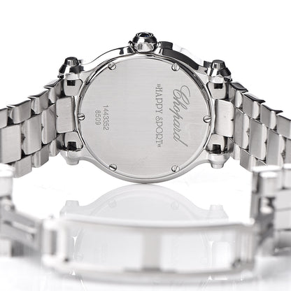 Chopard Stainless Steel 5 Diamond 30mm Happy Sport Quartz Watch 6 of 8
